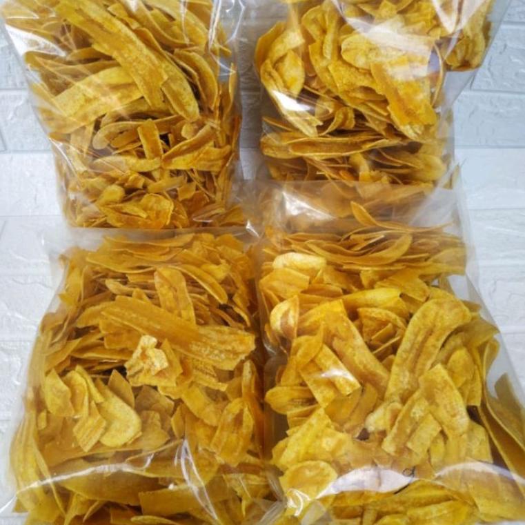 

(PROMO AR060) KERIPIK PISANG ASIN BERAT 500 GRAM ✪