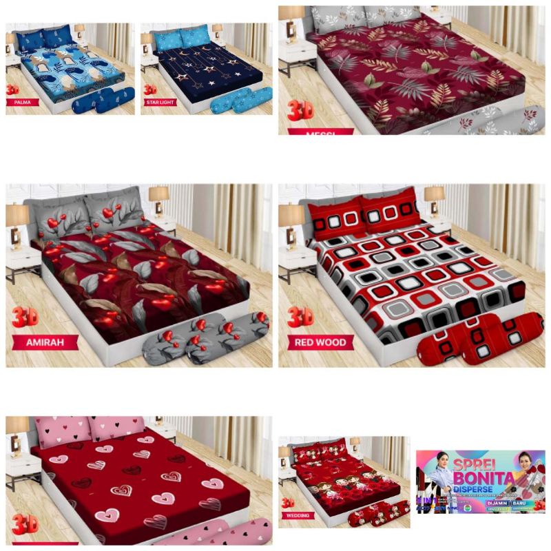 Sprei bonita singel 120x200 3D