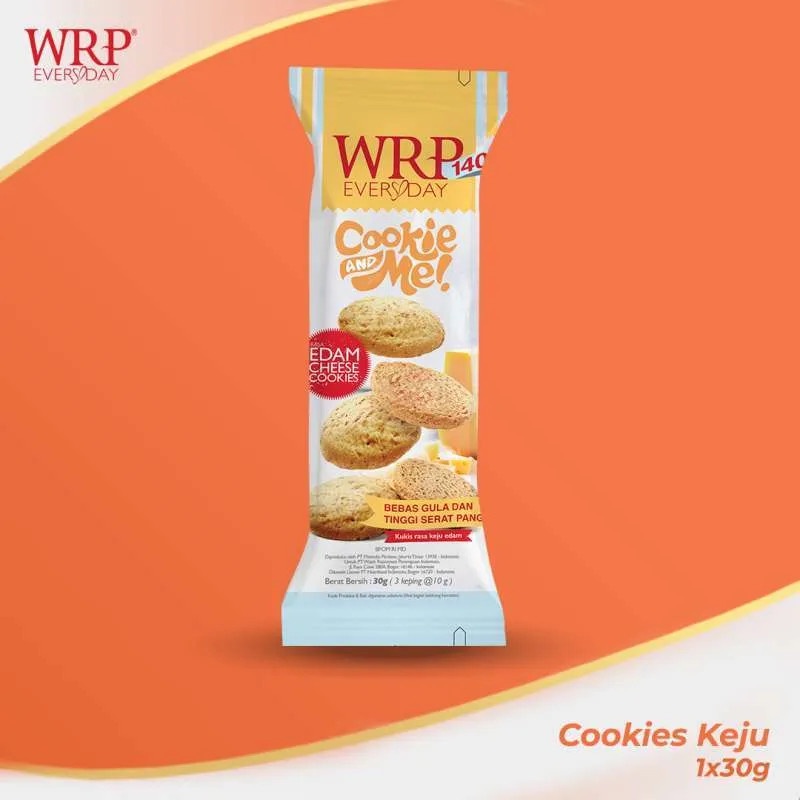 

WRP Cookie and Me Rasa Edam Cheese Cookies 30 gram