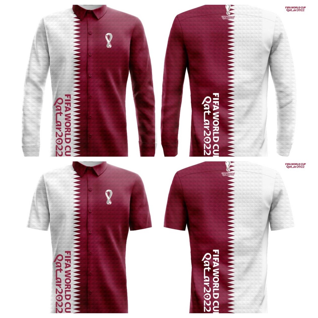 JERSEY QATAR JERSEY BOLA FIFA WORDL CUP KEMEJA BOLA KEMEJA QATAR 4