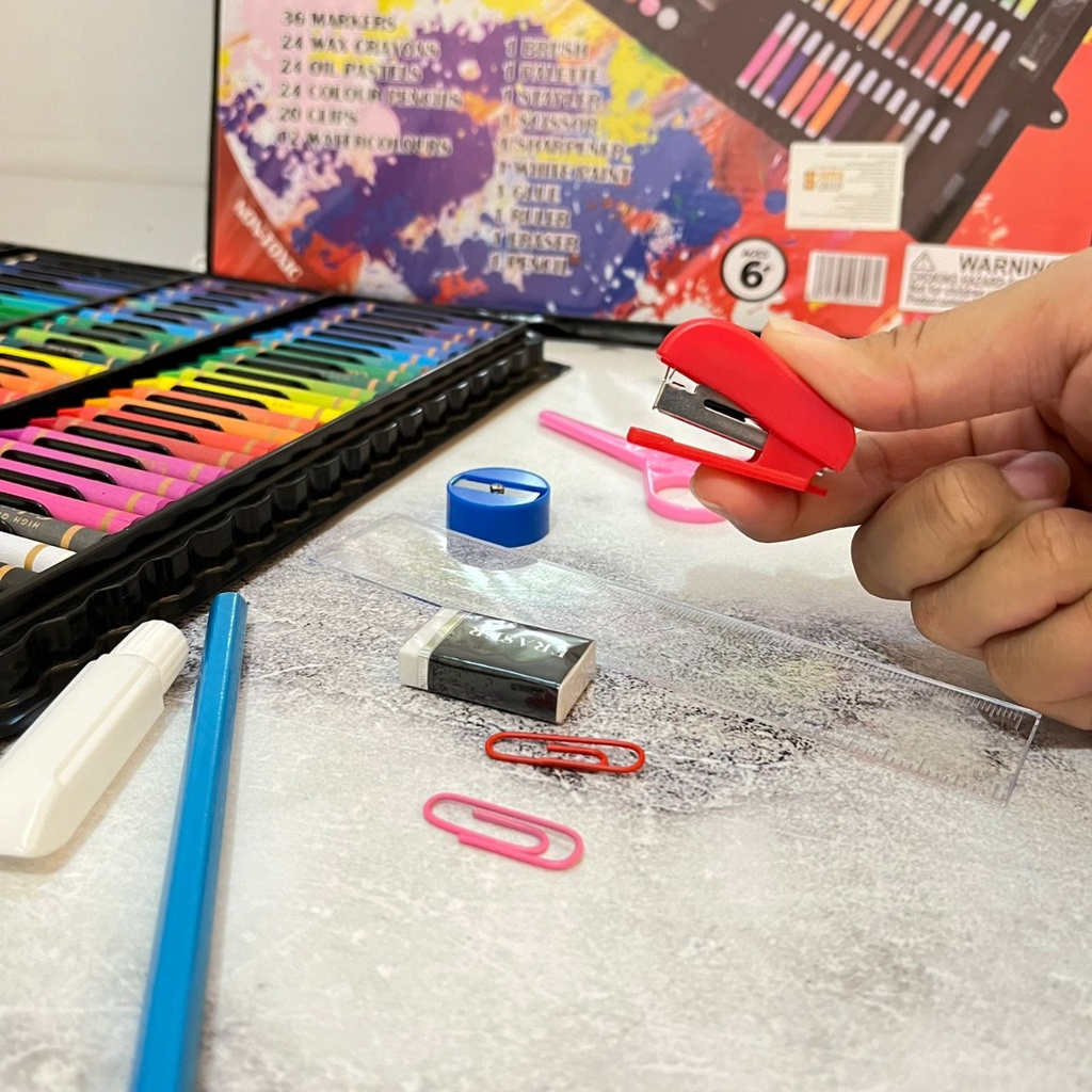 

PAKET 150 IN 1 CRAYON ALAT MENGGAMBAR SUPER MURAH DAN LENGKAP