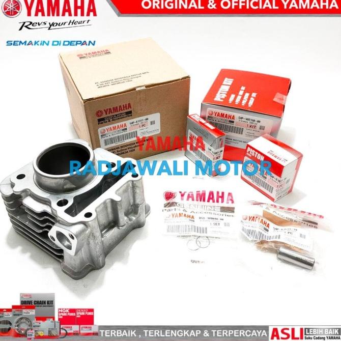 BLOK SEHER, PISTON KIT MIO J, MIO GT ASLI ORIGINAL YAMAHA