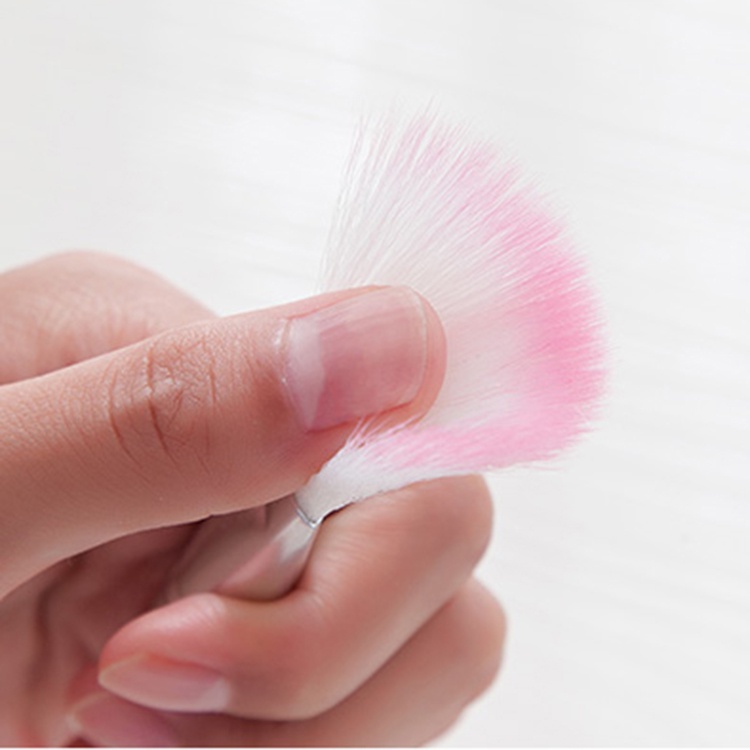 5pcs/set Kuas Make Up Brush Kuas Makeup Eyebrow Brush Blush on Brush Eyeshadow Brush Sponge