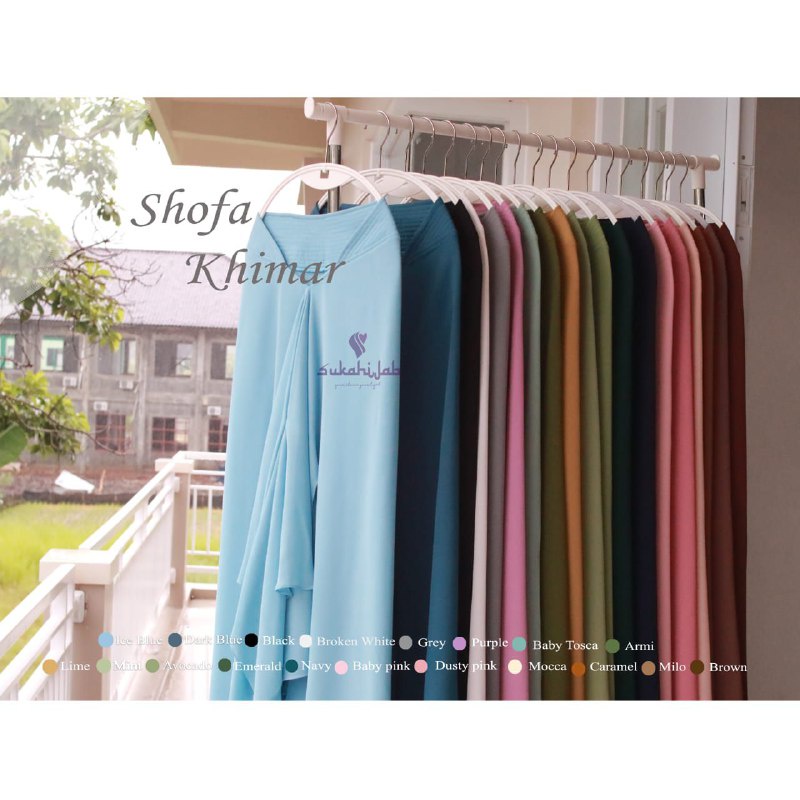 SUKAHIJAB - KHIMAR SHOFA KHIMAR HIJAB SYAR'I KERUDUNG INSTAN