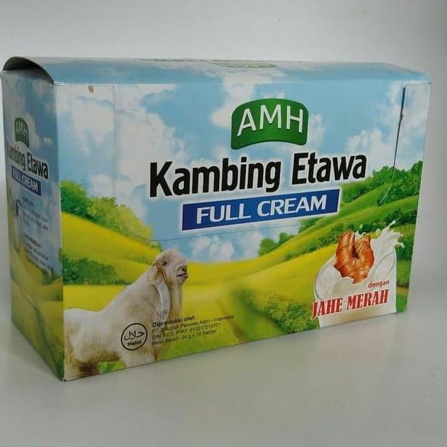 

Susu kambing etawa AMH plus JAHE merah asli Kemasan Box / SUSU KAMBING AMH + JAHE