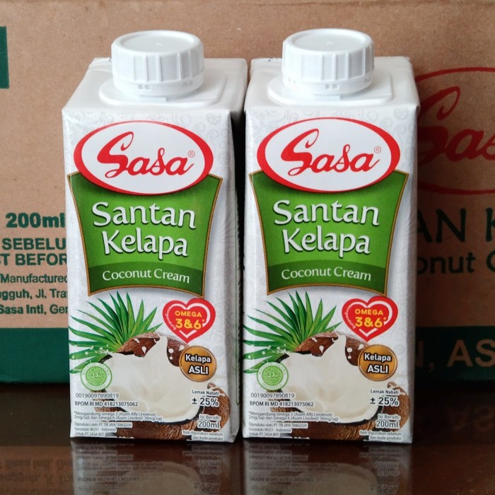 

Santan Sasa 200ml Cair 200 ml Coconut Cream