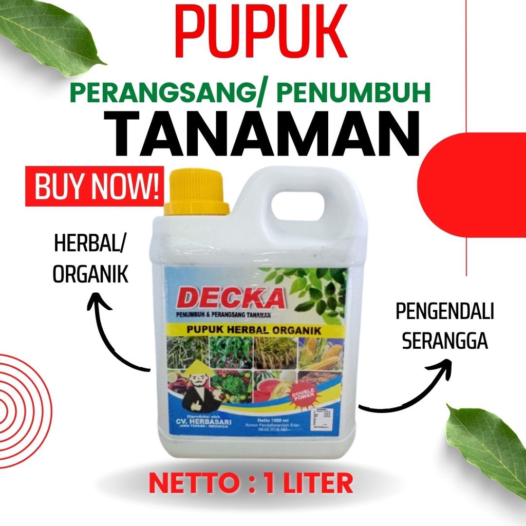 Pestisida Pembasmi Semut Pada Tanaman Cabe, Pestisida Organik Nabati Decka 1L