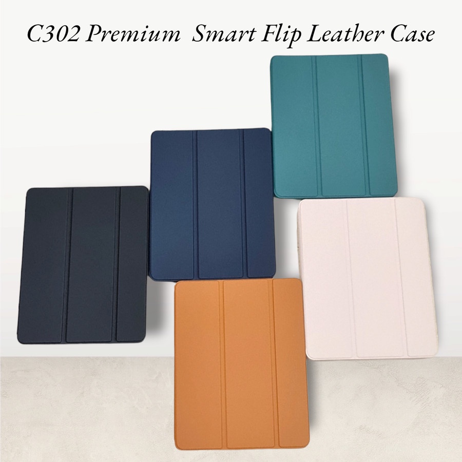 C302 Ipad Air 4 5 Pro 11&quot; 2018 Leather Smart Flip Cover Case Autolock