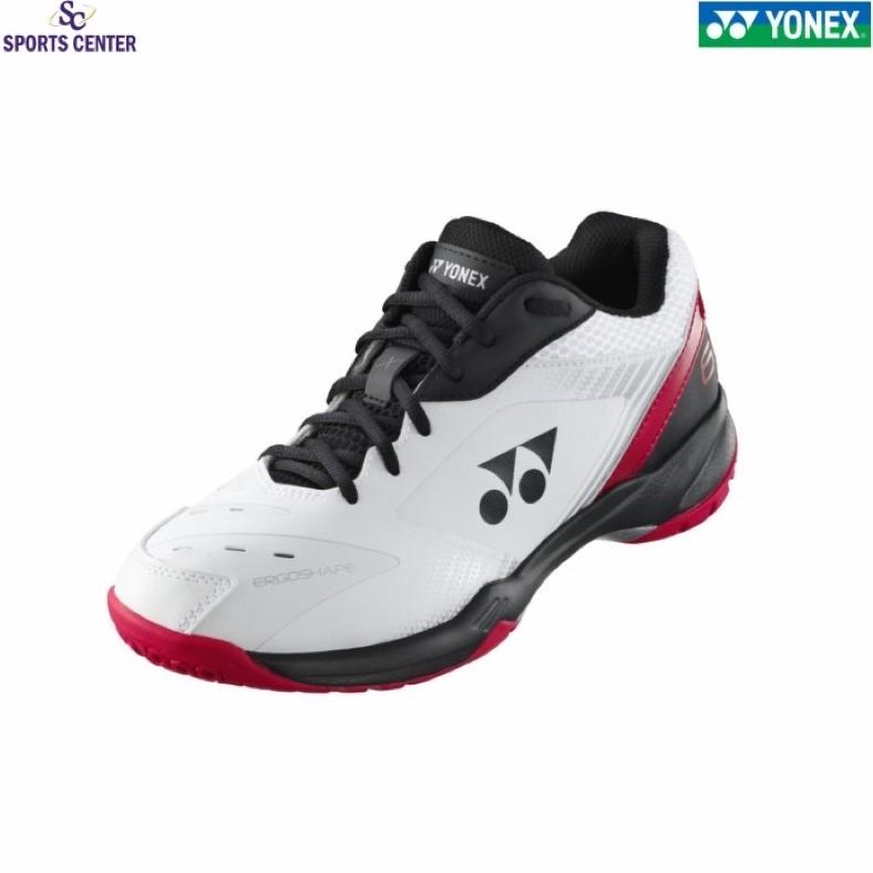 New Sepatu Badminton Yonex SHB 65 / SHB65 X3 White Red