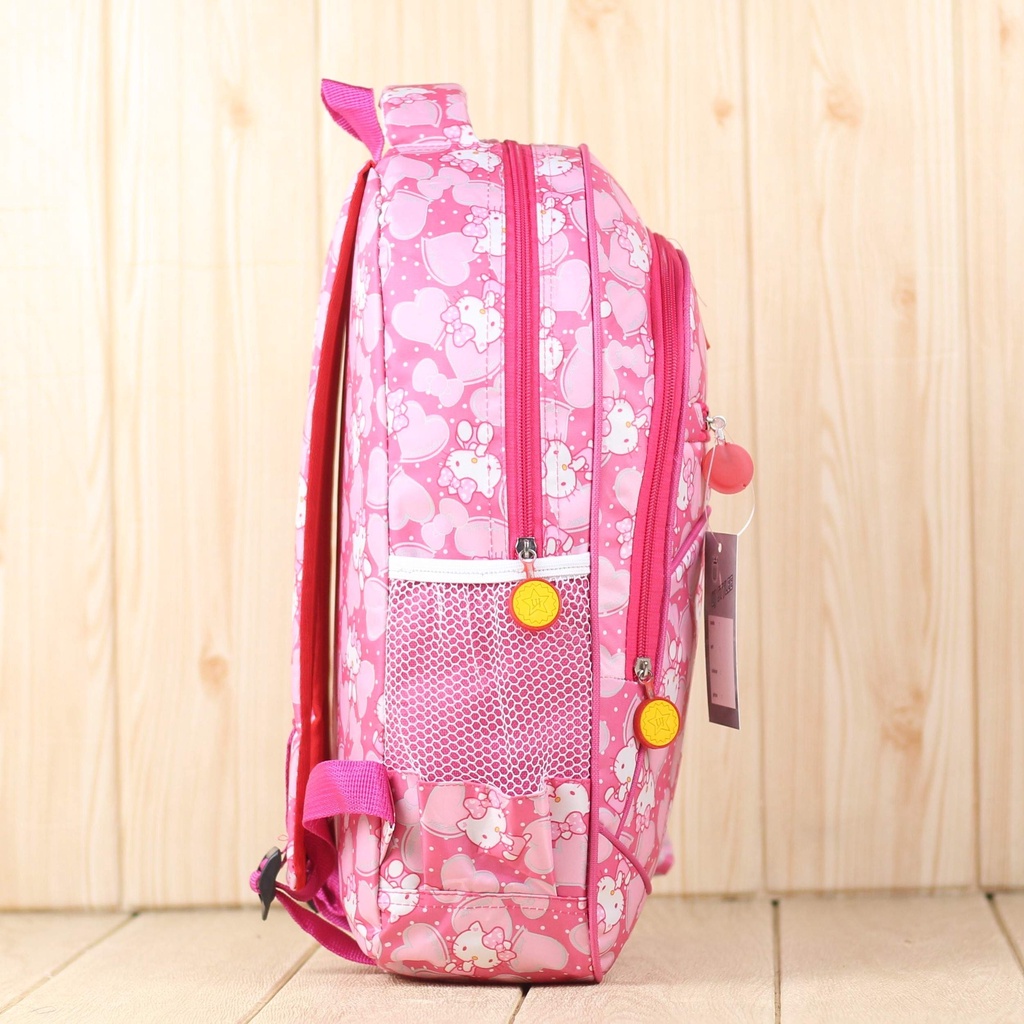 Ransel Anak Anak Tas Lucu Karakter Hello Kitty Tas Pink Cantik Fashion Uj Style Bonus Tempat Pensil Backpack Keren Anak Perempuan Termurah Gendong Sd Sekolah Tk Ransel Perempuan