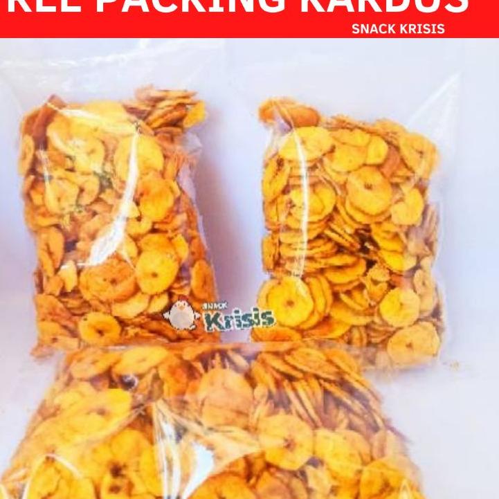 

<Z-2R㊛> Keripik Pisang Super 500 gr Kripik Pisang kepok Super Madu Karamel viral