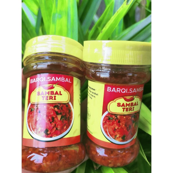 

BARQI SAMABAL - (SAMTER) SAMBAL TERI / HOME MADE