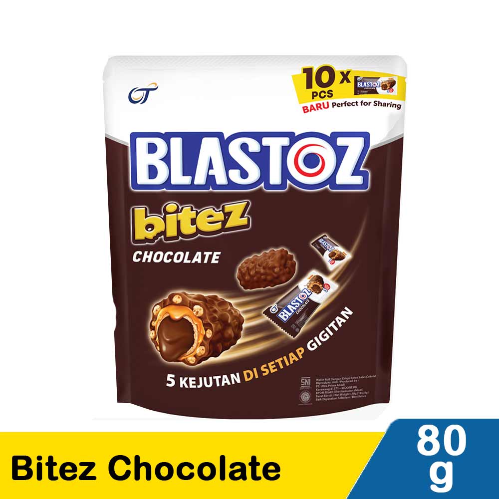 

Blatoz Bitez Chocolate Isi 10 pcs