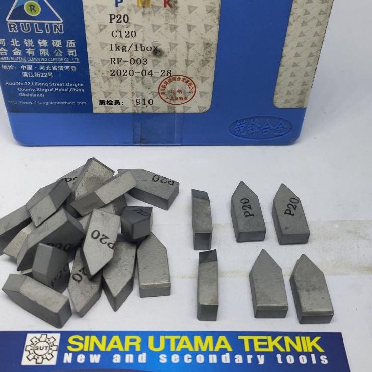 Paket Irit Mata Widia C120 P20 satu tingkat lebih bagus dari YG6 Betel bubut pahat bubut mata bor su