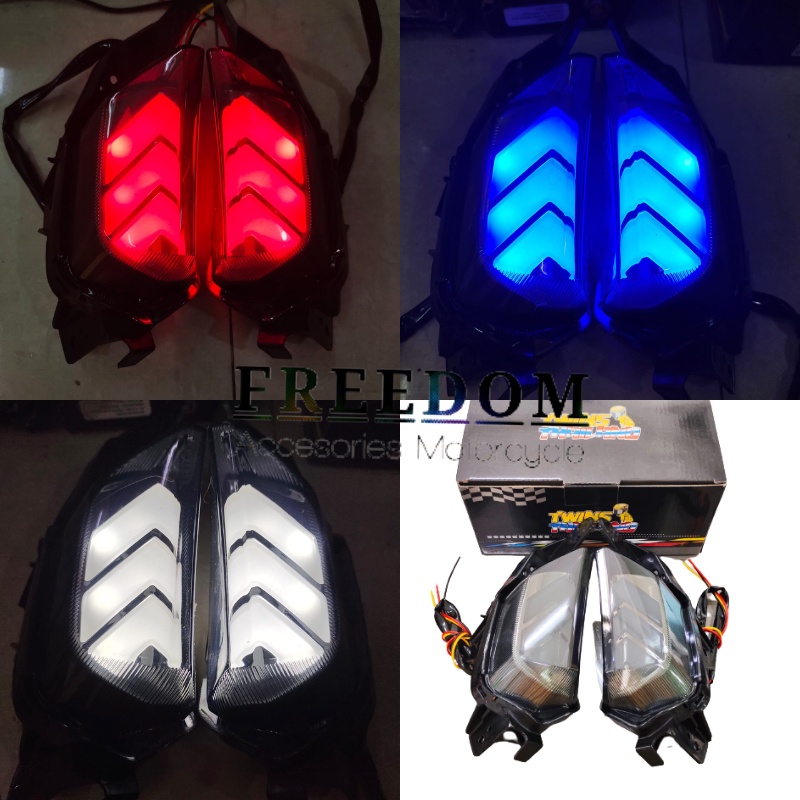 Lampu sein nmax nmax variasi aksesoris sepeda motor Nmax new