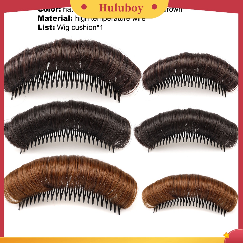 Sisir Bantalan Rambut Palsu Bahan Serat Suhu Tinggi Untuk Wanita