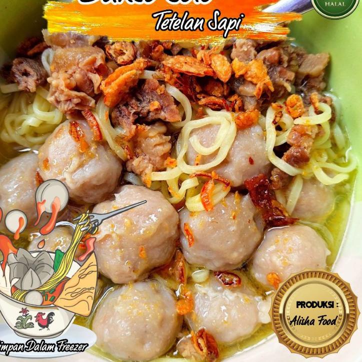 

[BAKSO DAGING SAPI] BAKSO SOLO (+tetelan sapi)