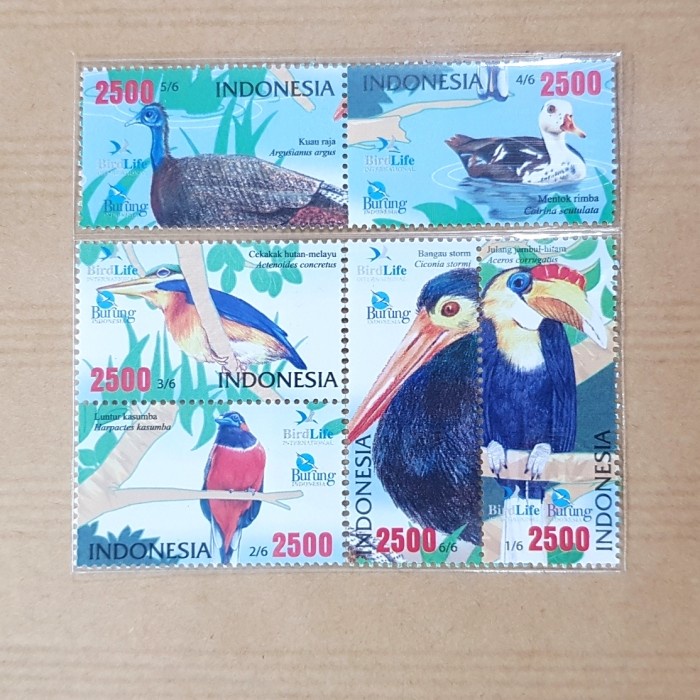 

✨NEW✨ - Perangko/Prangko INDONESIA. Burung Hutan Sumatra. 2009