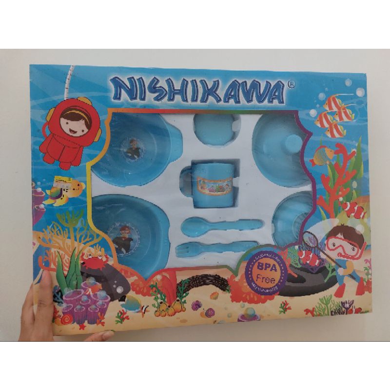 DIJUAL SET MAKAN BAYI NISHIKAWA