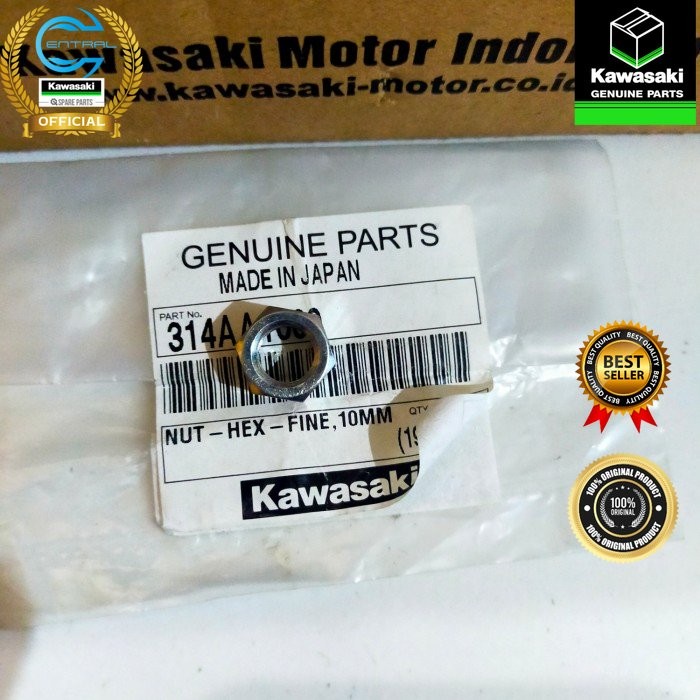 ( Bisa COD ) mur gear belakang kaze ksr z125 zx130 blitz edge zone Original KGP Original Kawasaki