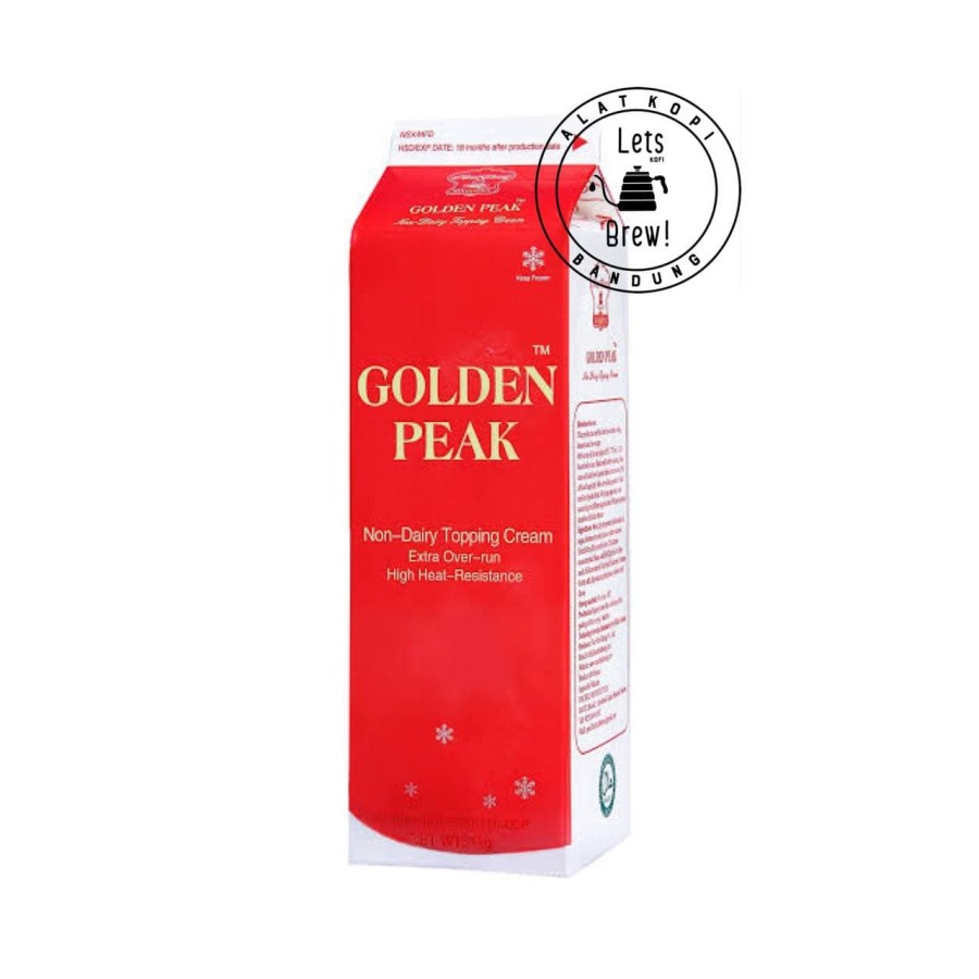 

[Whispers] Whipping Cream Snowhip\ Creamy Whip\ Golden Peak 1000ml khusus Bandung