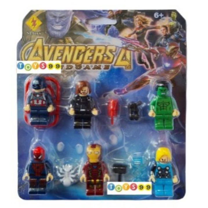 MAINAN ANAK MINIFIGURE SET LEGO AVENGERS