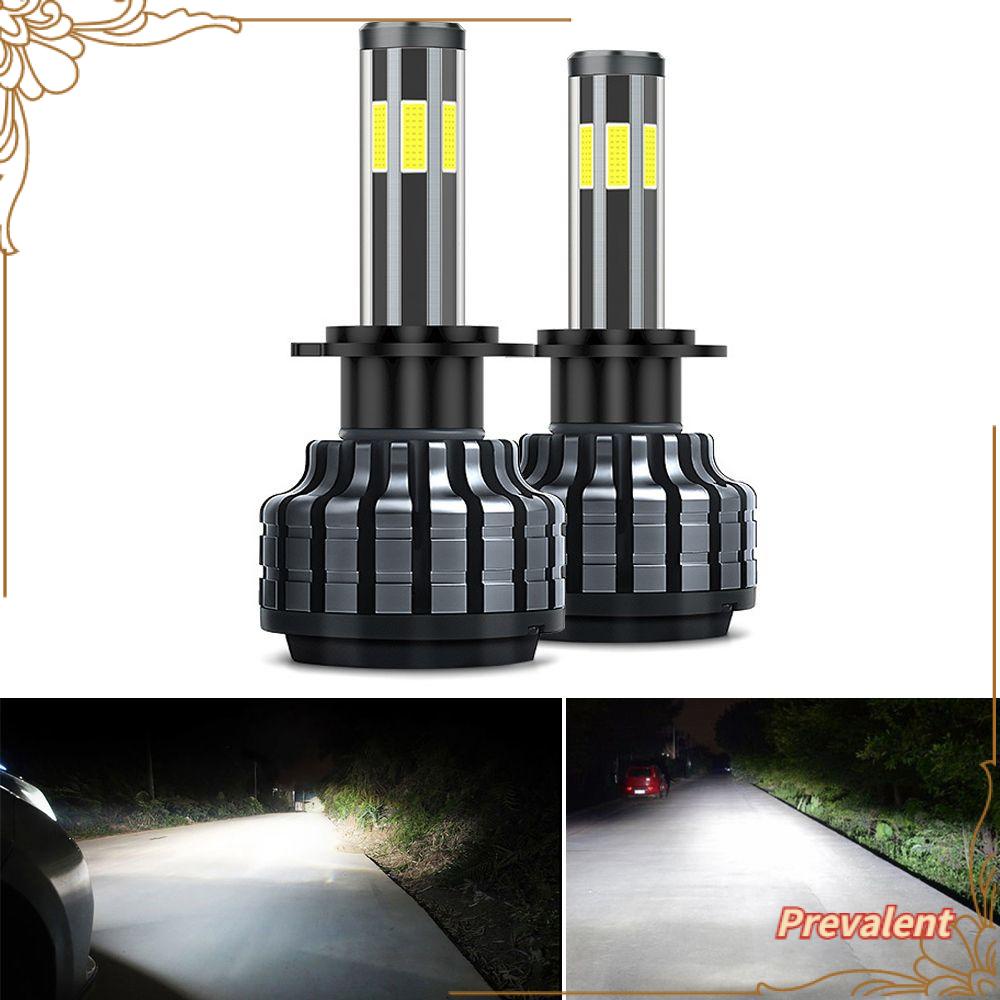 Preva 2pcs Lampu Kabut Mobil 200W 20000LM LED Super Terang Hi/Low Kit Beam DRL