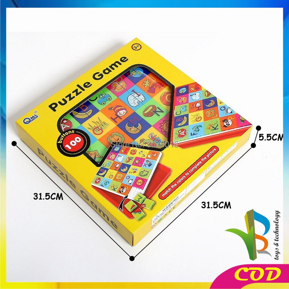RB-M165 M166 M170 Mainan Edukasi Anak Puzzle Game Balok Susun / Memory Game Anak Melatih Daya Ingat
