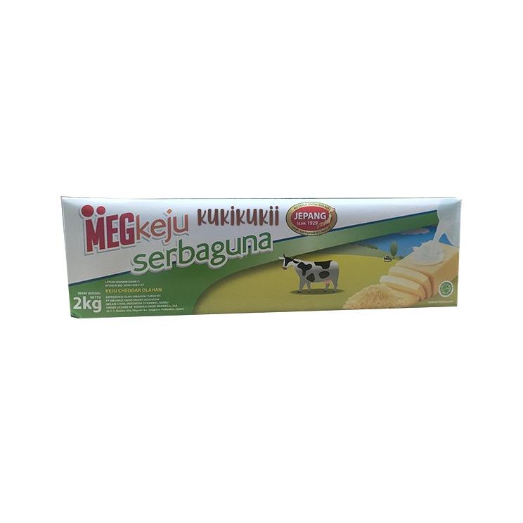 

>V44859) Keju Meg serbaguna 2kg Megkeju serbaguna 2 kg 2 kilogram 2 kilo blok block