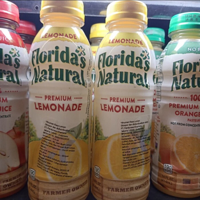 

Florida's natural lemonade juice 414ml