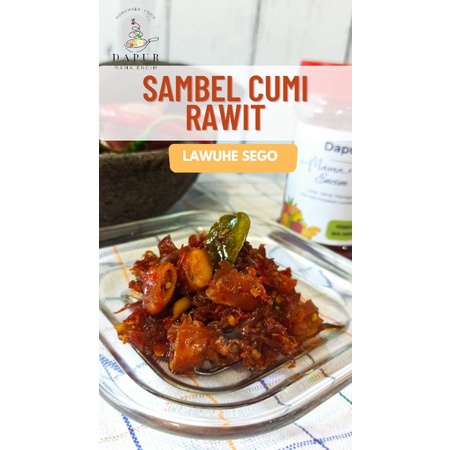 

sambel cumi teri asin