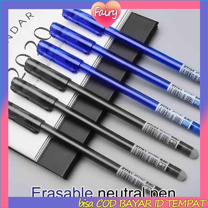 

1Pcs Pulpen Gel Erasable Bisa Dihapus Pulpen bisa dihapus Korean style Pulpen Belajar F