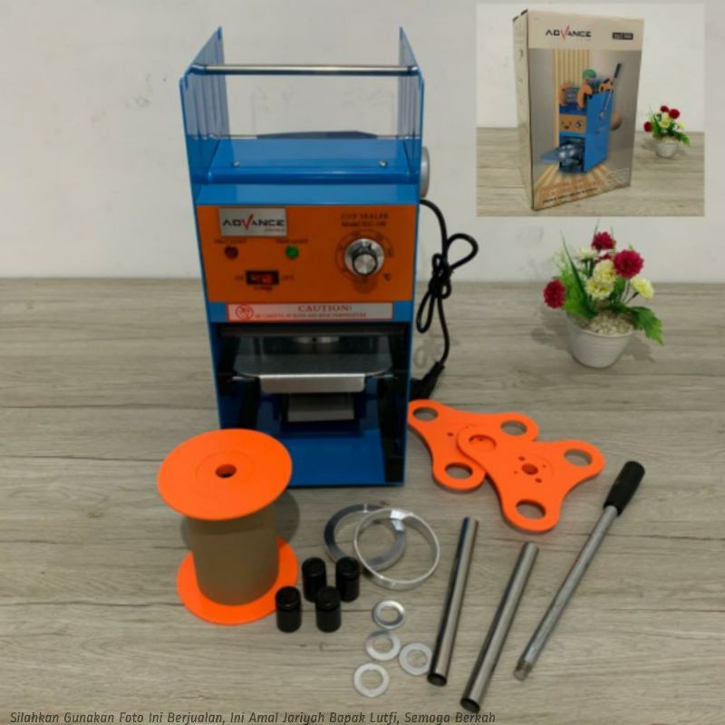 sealing machine q2 9991 22 oz / gelas jumbo cup sealer q2 mesin penyegel gelas plastik