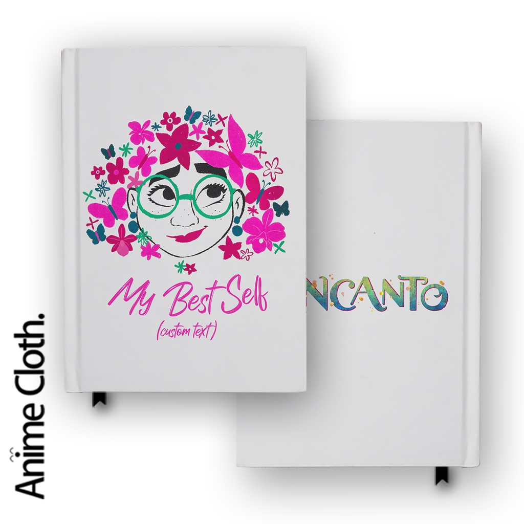 

Buku Catatan Notebook Animasi Encanto 3 Hardcover Custom Nama Diary Jurnal Agenda A5 A6