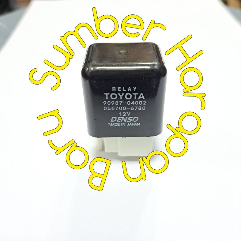 Relay Blower AC Kijang / Corolla 12V Pin Kaki 5