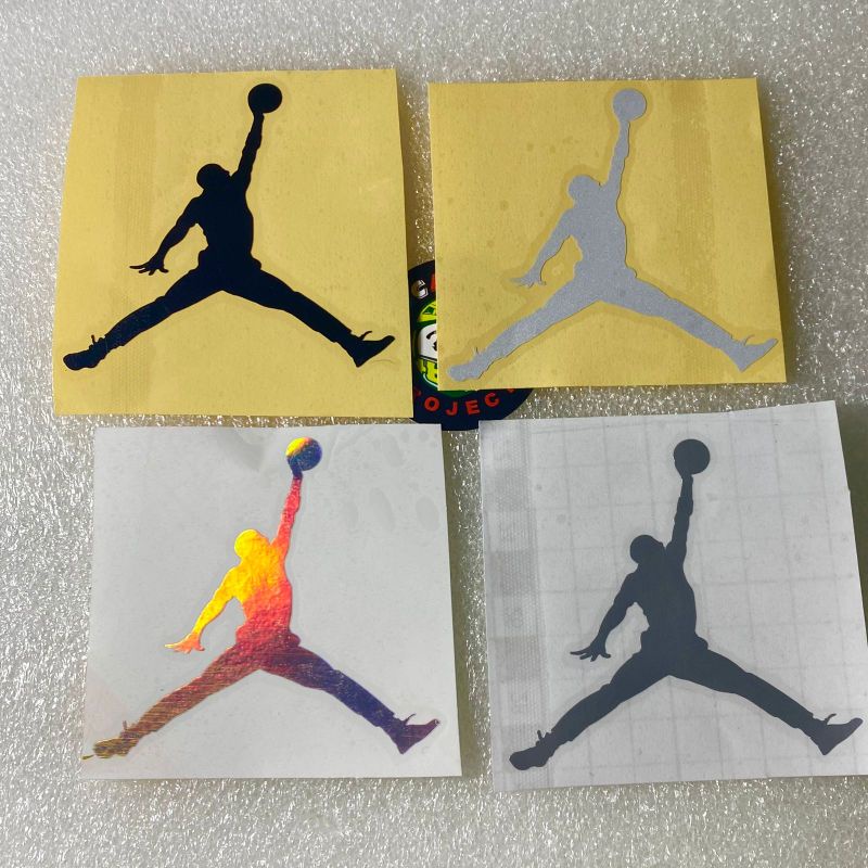 Sticker air jordan cutting sticker 2 variasi ukuran