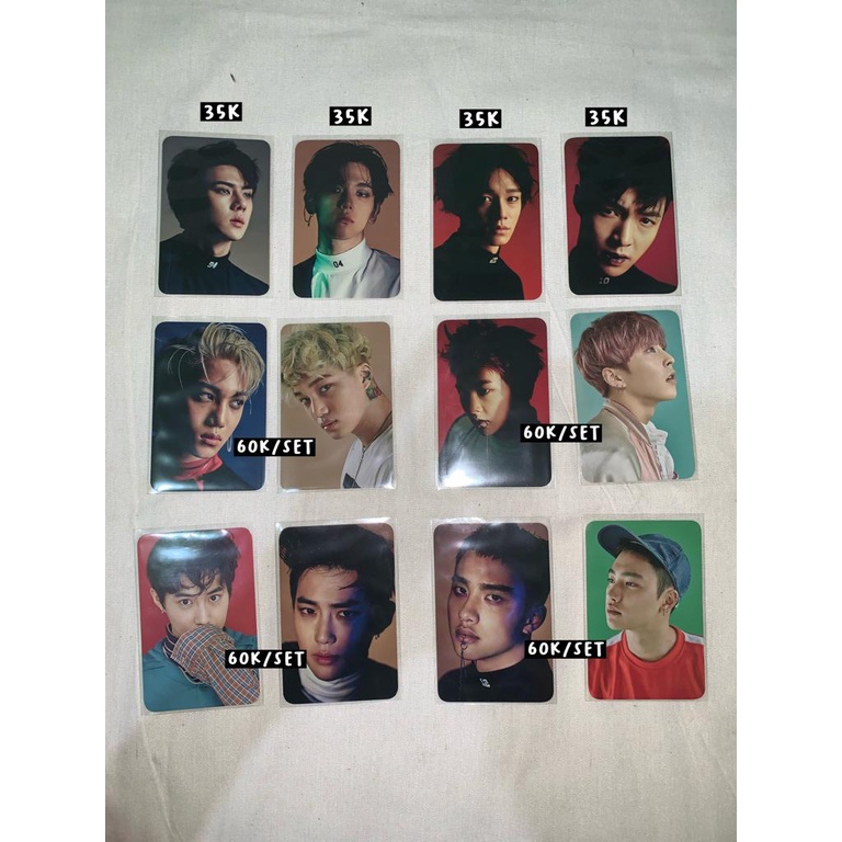 Photocard Official EXO - MD Anniversary Set C