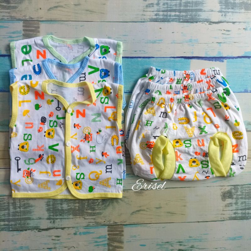 Setelan Bayi Newborn 18 Pcs Baju dan Celana Bayi Baru Lahir