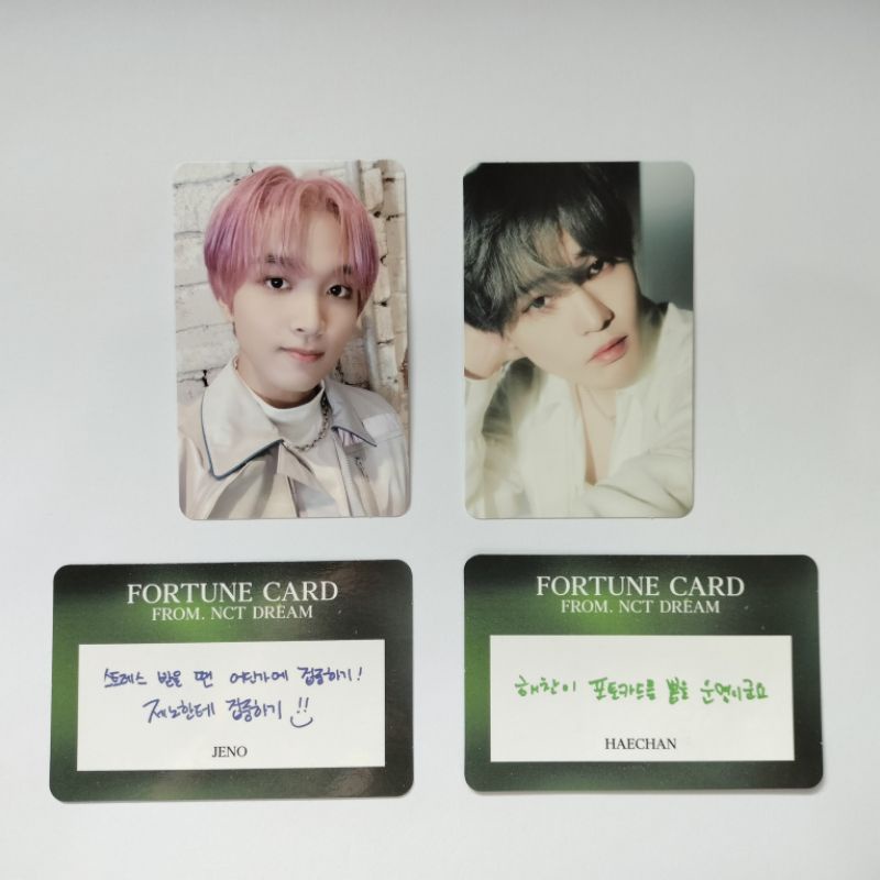 NCT Dream Fortune Scratch TDS 2 - Haechan Chenle Jeno