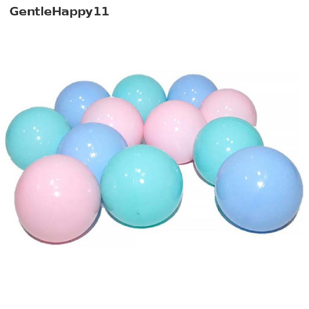 GentleHappy Funny 100/200 Colorful Ball Soft Plastic Ocean Ball Baby Kids Swim Pit Pool Toys id