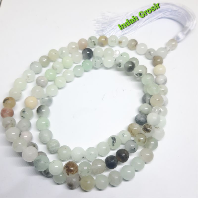 TASBIH BATU MAZONITE 8MM 99BUTIR ORIGINAL