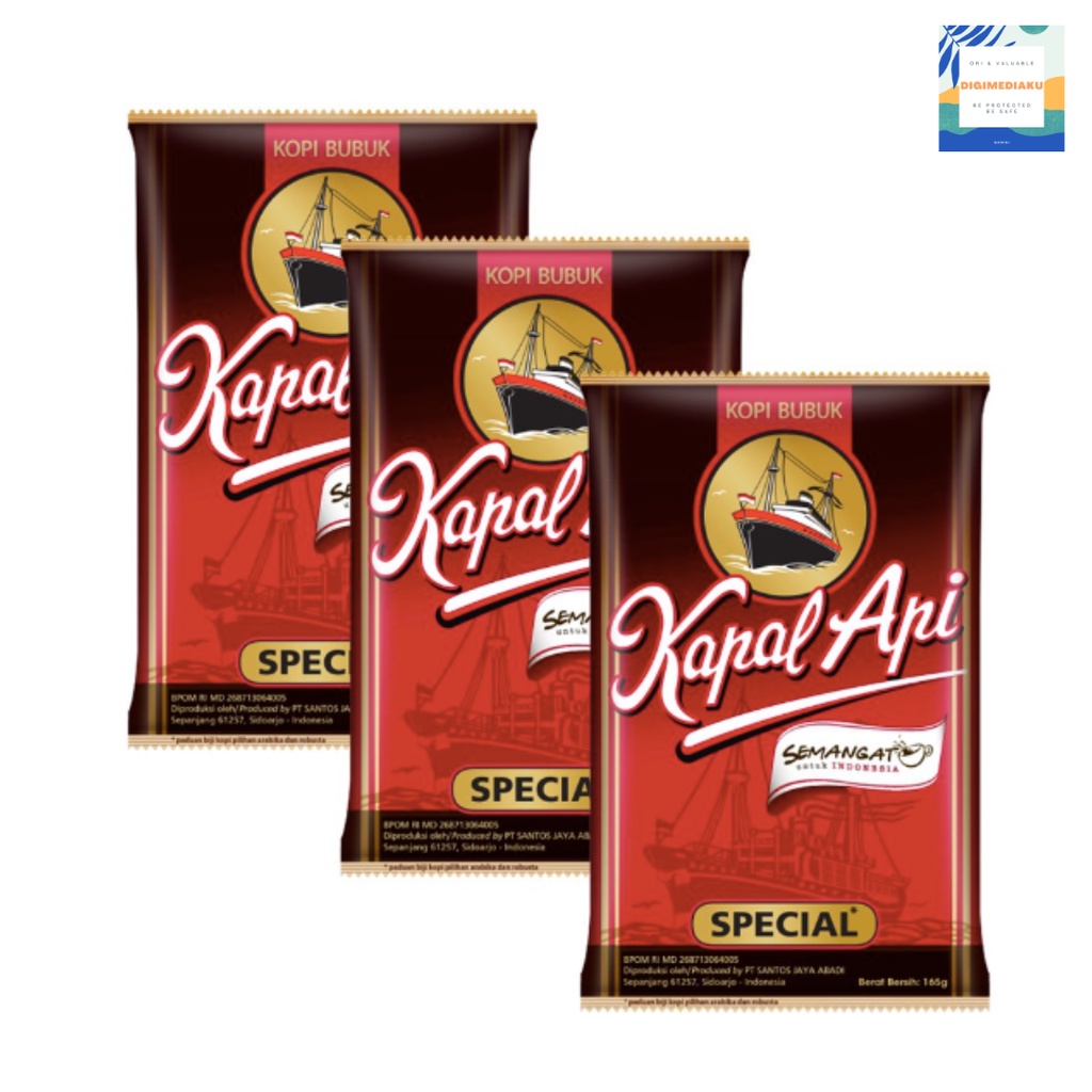 KOPI KAPAL API Special Merah 160 gr Kopi Kapal Api Special 160 gr