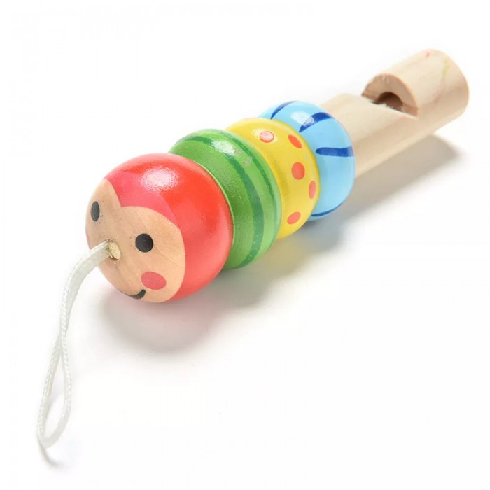 Mainan Musik Bayi Peluit Baby Whistle Animal Kayu Wooden Toys Peluit Kayu Ssensory Latihan Meniup