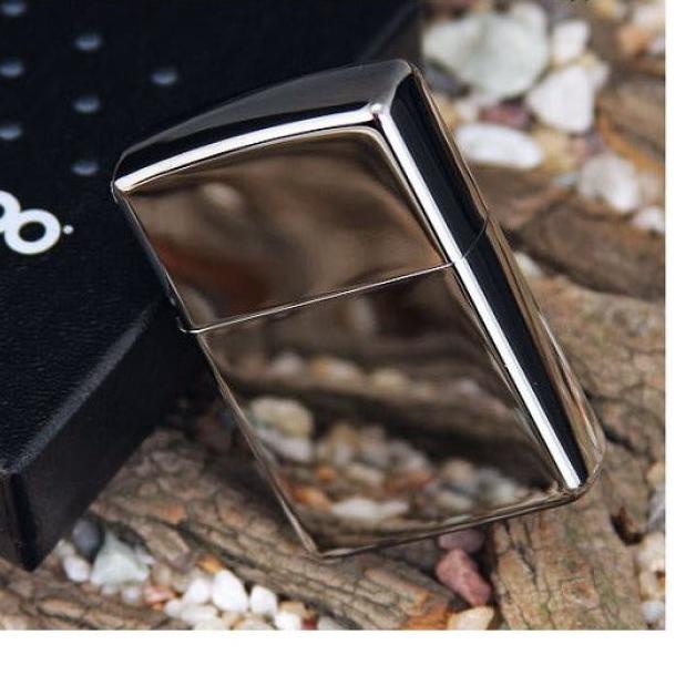 Chekout Korek Zippo Original USA 150 Black Ice -