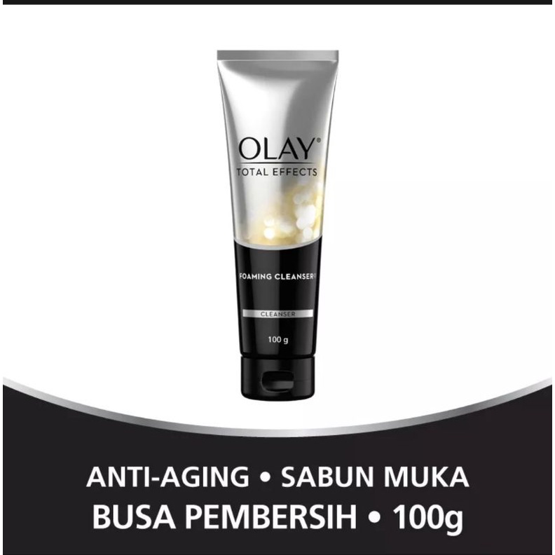 OLAY Total Effects 7 in 1 Foaming Cleanser Anti Aging Skincare 100g