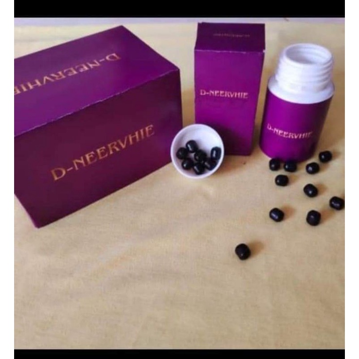 D'NEERVHIE 1 BOTOL ISI 40 BUTIR (ASLI 100% dari Malaysia)