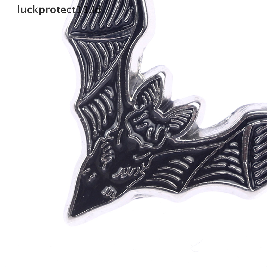 /Fashion Hot// Fashion// Bat Enamel Pin Alternatif Gaya Penyihir Hadiah Seram Lapel Perhiasan Aksesori.