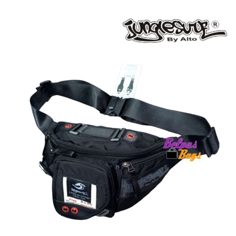 Tas pinggang pria / tas waistbag junglesurf import 04531J