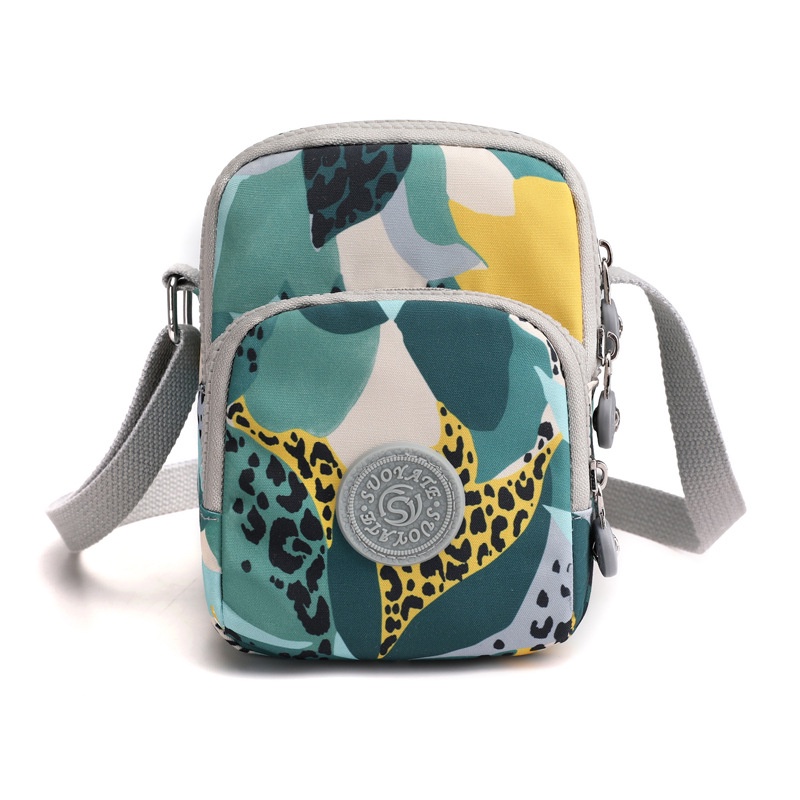 TAS SELEMPANG WANITA IMPORT SOUYATE ANTI AIR MOTIF BUNGA KOSOVARA TA719M4 SLING BAG KOREA KECIL SHOULDER BAHU CEWEK MURAH FASHION REMAJA KEKINIAN BRANDED PREMIUM
