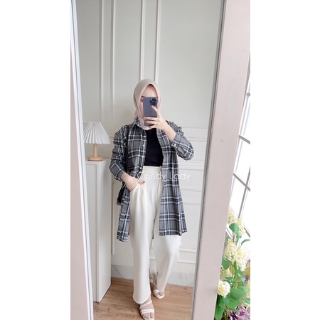 Peony Flanel Tunik